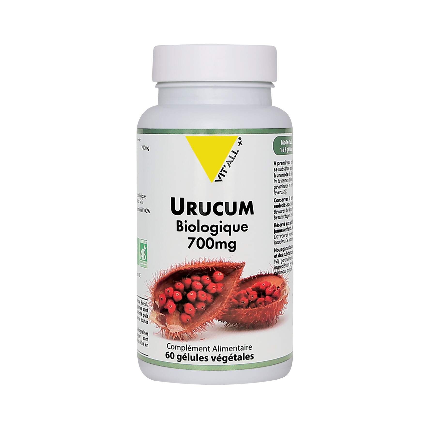 Urucum Bio VIT'ALL+ labellisé Botani+