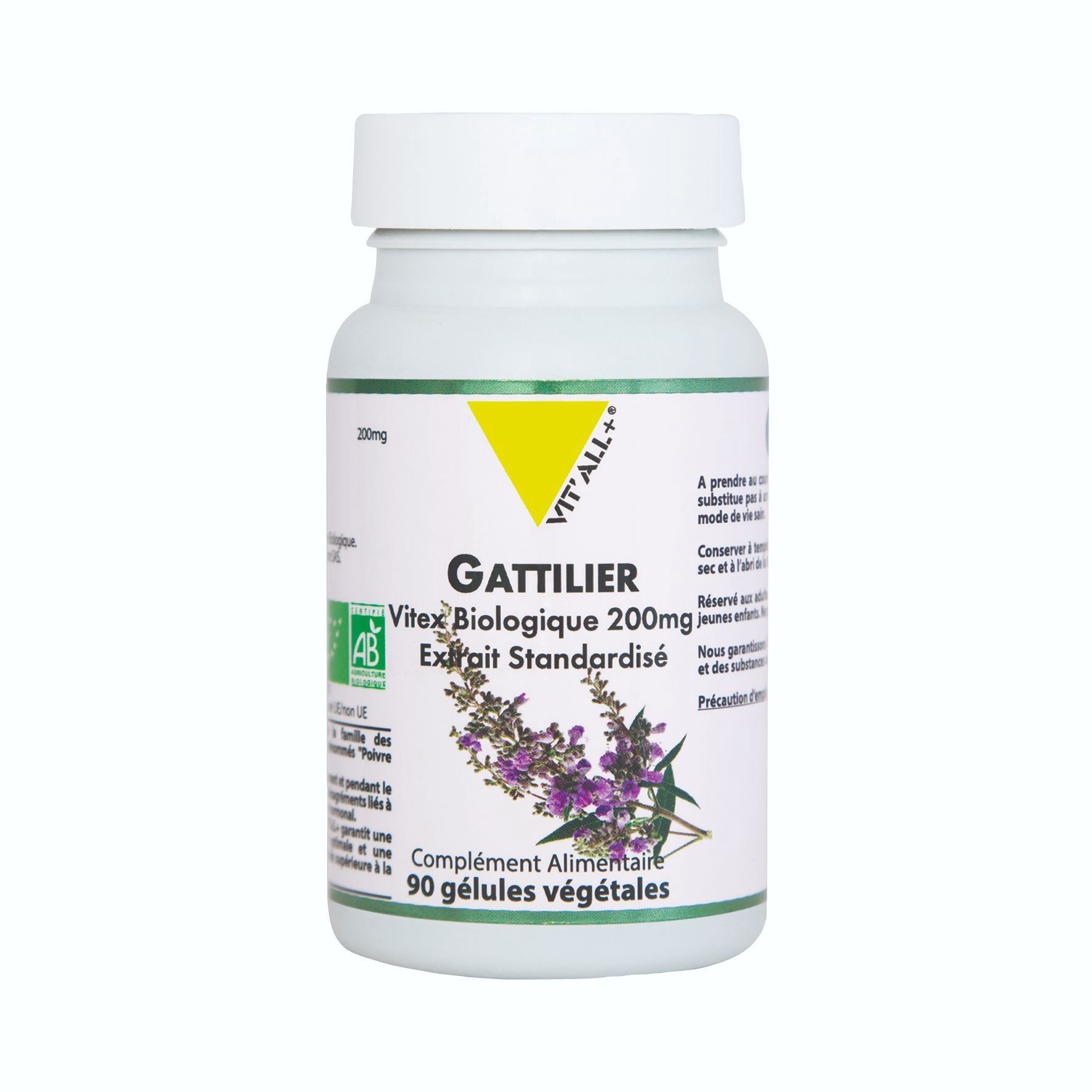 Gattilier Bio VIT'ALL+ labellisé Botani+