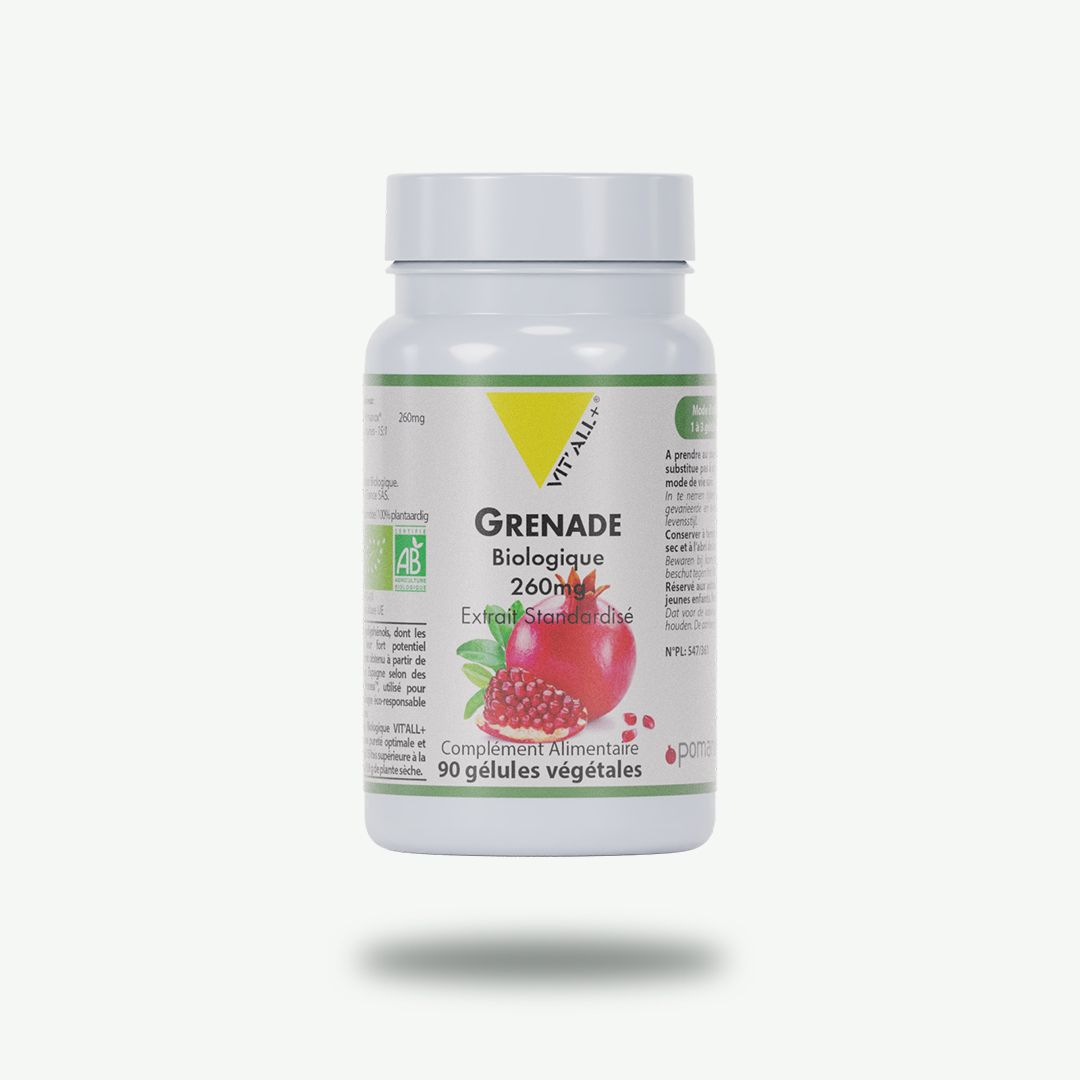 VIT'ALL+ Grenade Bio 260mg extrait standardisé