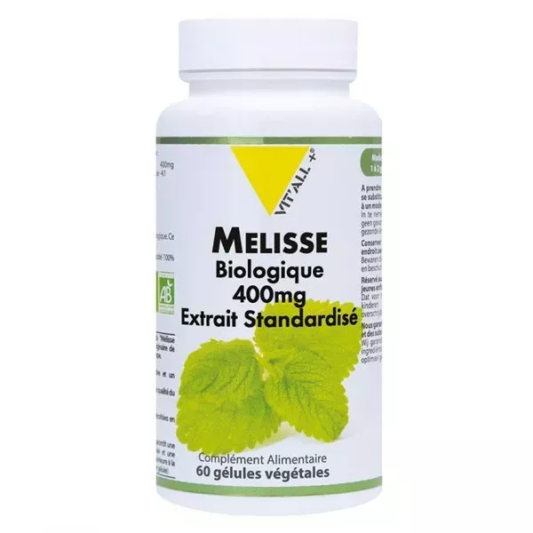 Mélisse Bio VIT'ALL+ labellisée Botani+