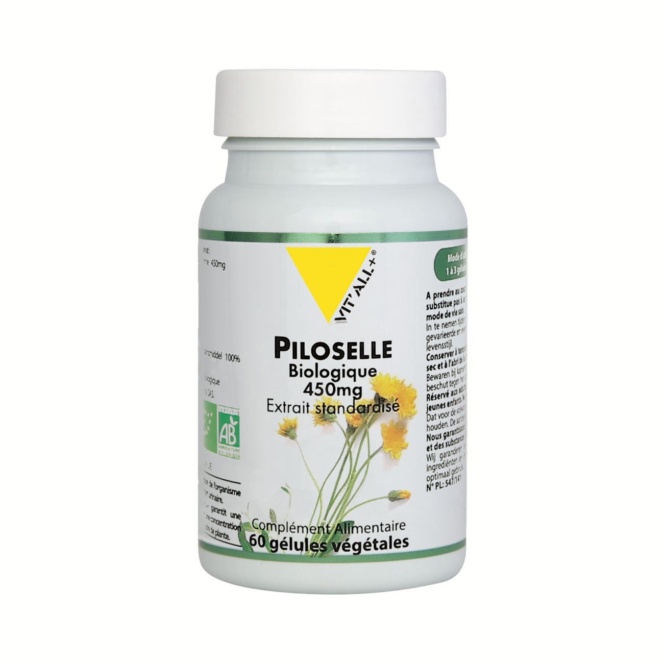 VIT'ALL+ PILOSELLE BIO 450mg validé Botani+