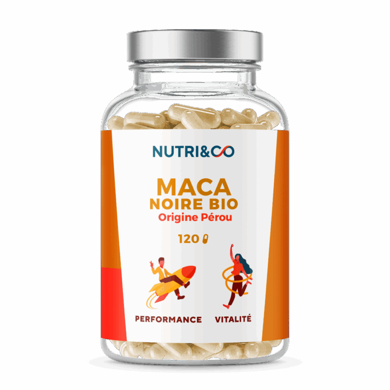 Maca noire bio Nutri&Co labellisée Botani+